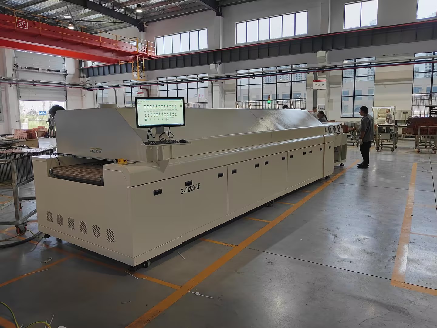 株洲维通利电气有限公司采购我司12温区蜜桃成人无码区免费视频网站加全自动清洗机